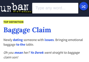 Baggage Claim Definition